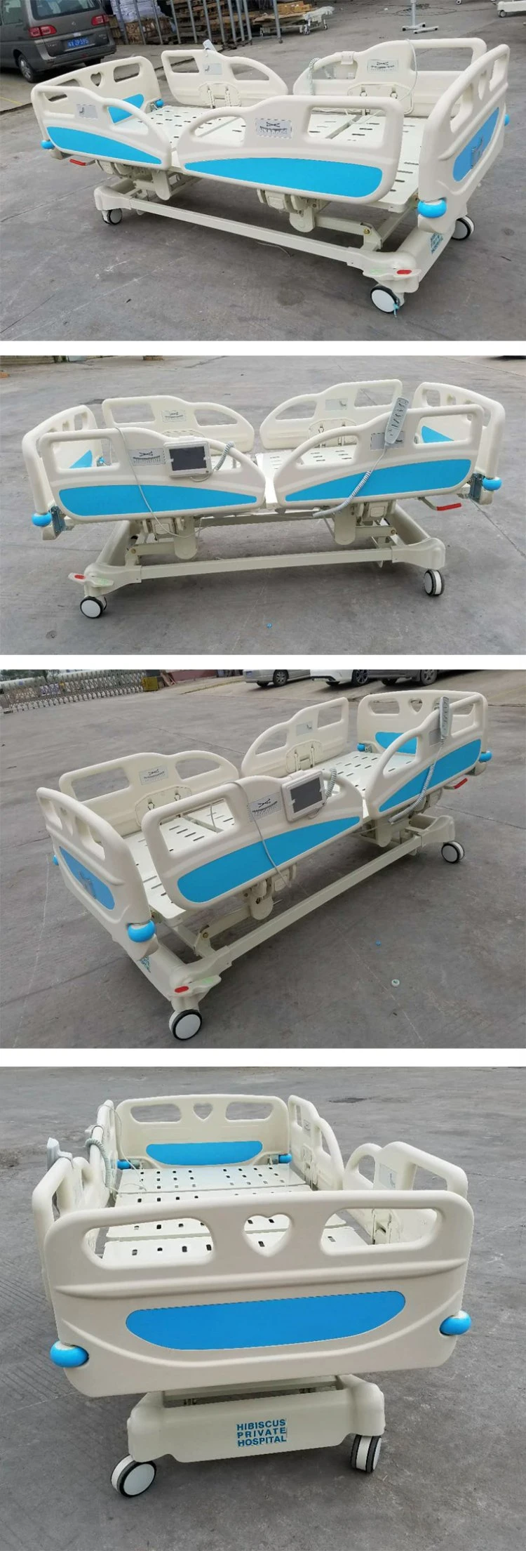 GS-828 Hot Selling Hospital Furniture Medical Clinic Patient Bed Three Function Electric Hospital Bed