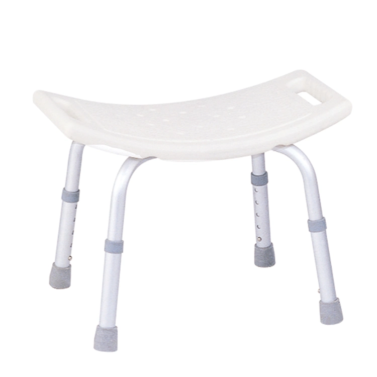 Durable Lightweight Aluminum Adjustable Disabled Bath Seat Shower Chair Shower Bench for The Elderly