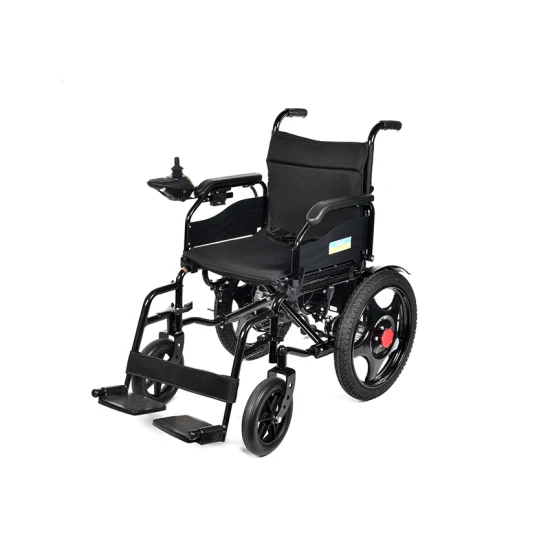 Topmedi Rehabilitation Medical Equipment Aluminum Mobility Folding Motorized Electric Power Wheelchair