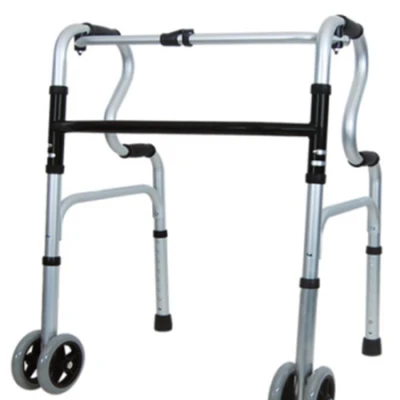 Rehabilitation Equipment Patient Transfer Medical 4 Wheel Scooter Rollator Walking Stick Walker Walking Aid
