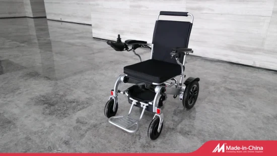 Foldable Aluminium Electric Wheelchair Portable Remote Control Disabled Transport Power Wheel Chair